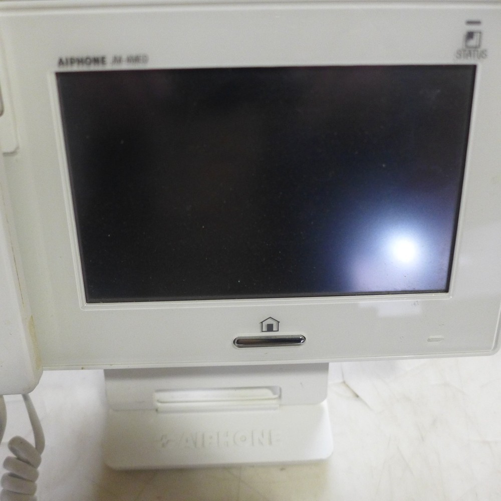 U203 AIPHONE JM-4MED INTERCOM 7" TOUCHSCREEN MASTER STATION W / HANDSET & MOUNT
