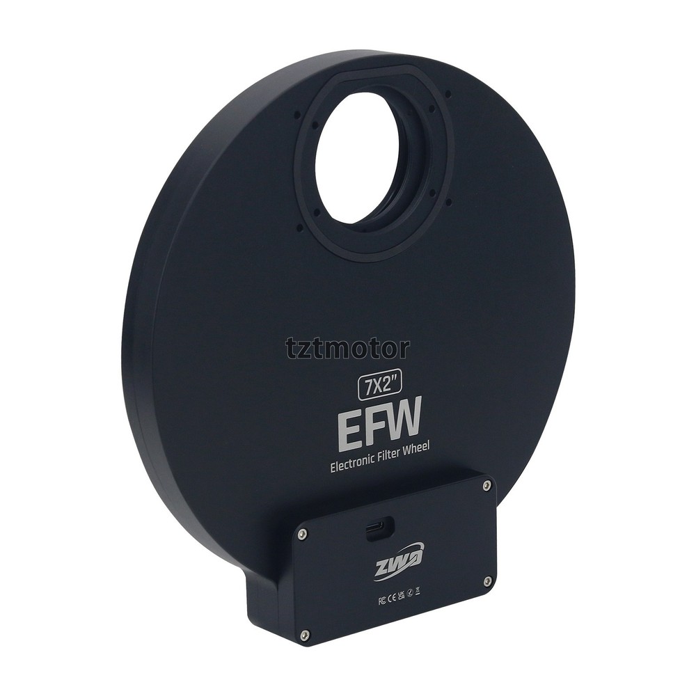 ZWO EFW7X2” 2" EFW Electronic Filter Wheel 7Position For 2" Filter ASCOM+Control