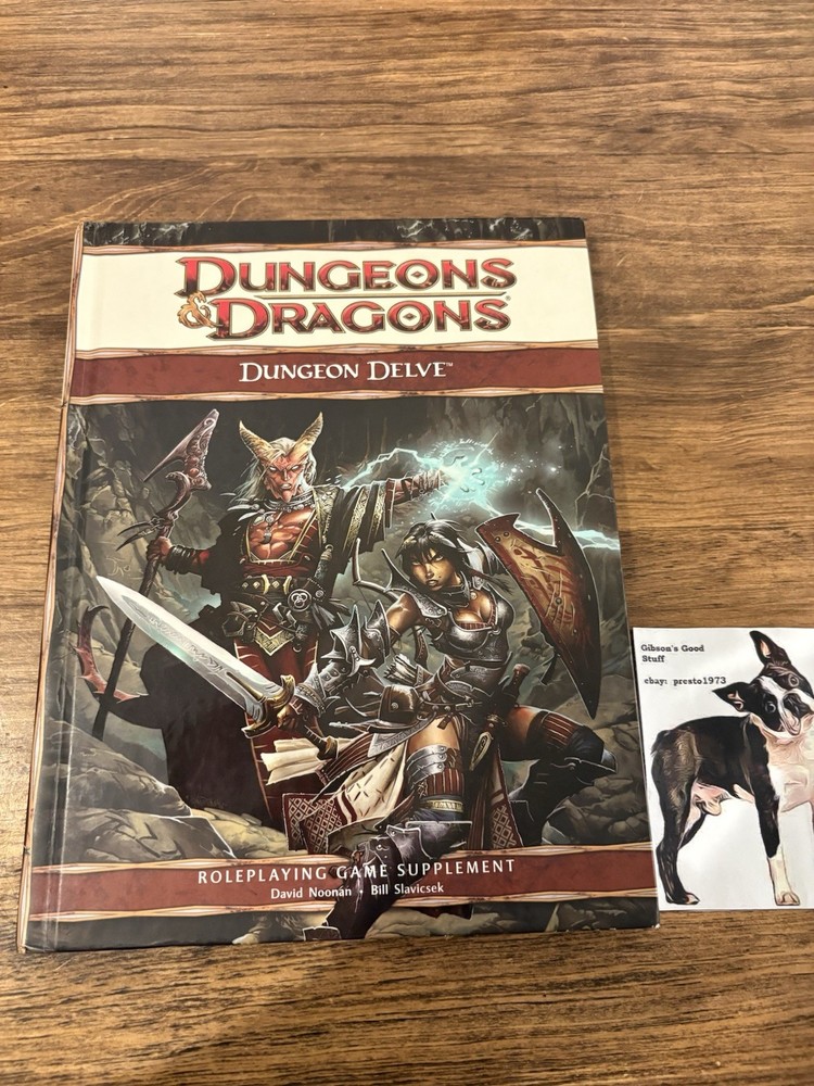 Dungeon Delve - Dungeons & Dragons Book 4th Edition / 4E