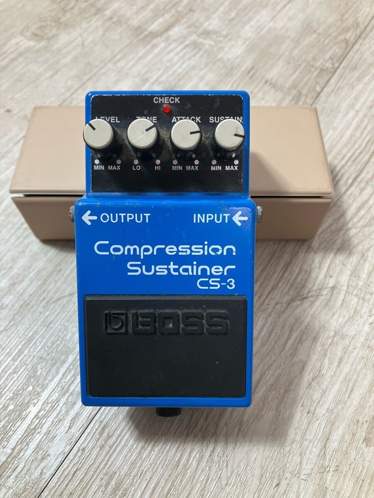 BOSS CS-3 Compression Sustainer Guitar Effect Pedal used