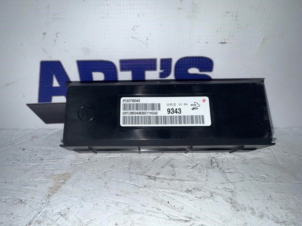 Chassis ECM Temperature Center Dash Fits 11 VOLT 919790