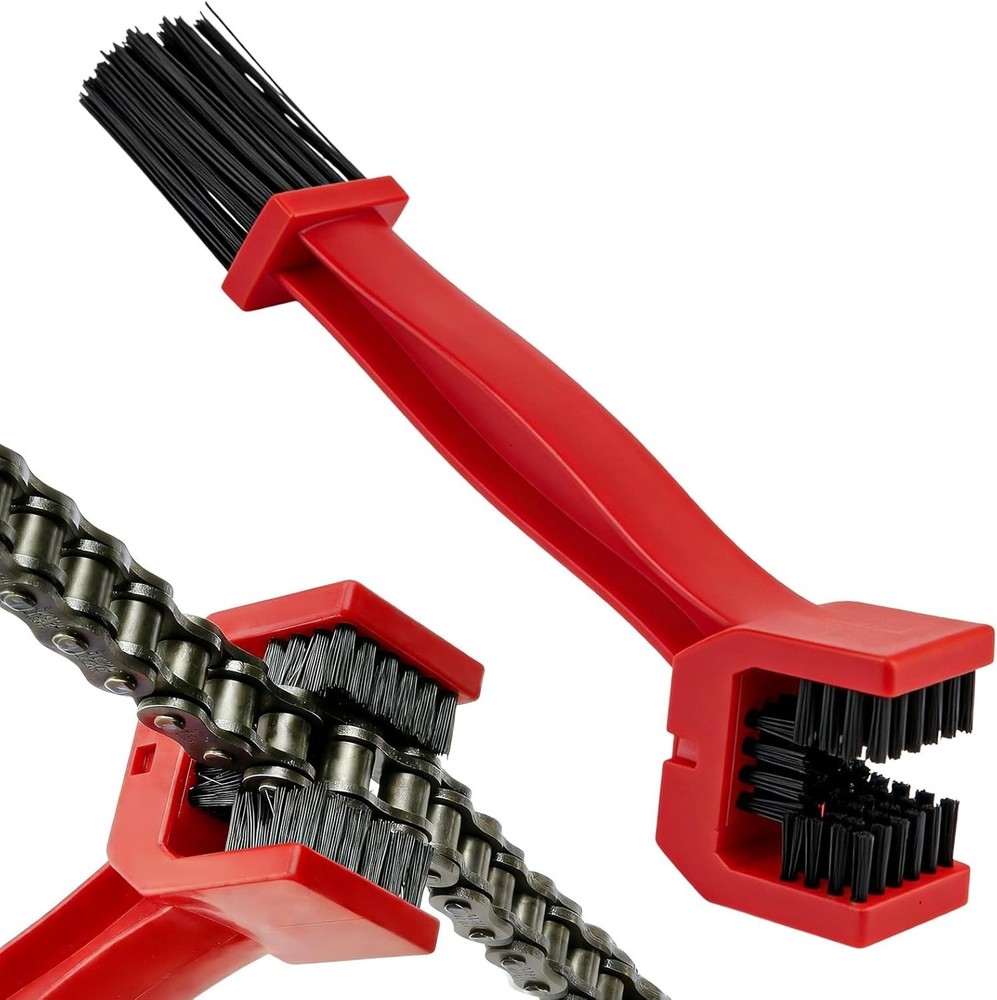 Multi-Functional Chain Brush with Three-Sided & Long Bristles for Easy Cleaning