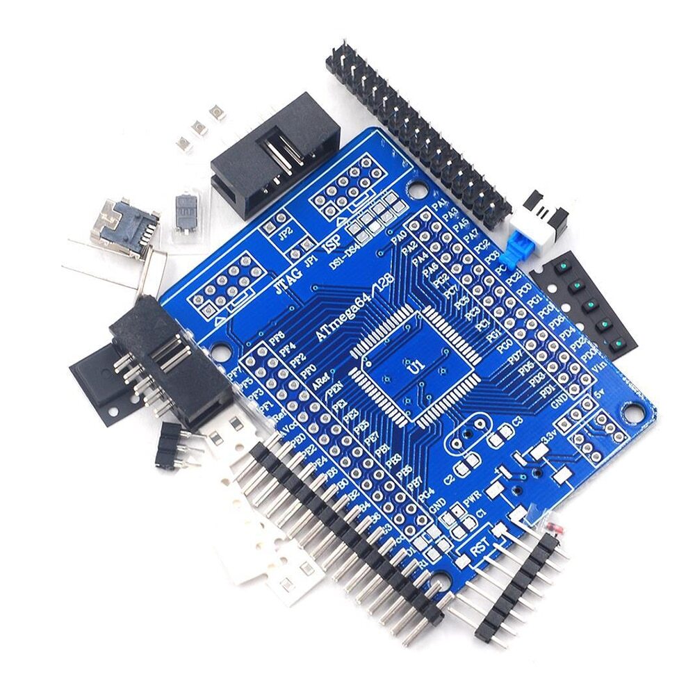 1PCS ATmega128 Development Board Learning Board Core Board Kit