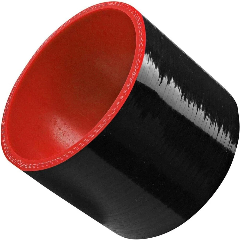 3" Inch Turbo Intercooler Aluminum w/U Pipe Silicone Coupler Clamp Kit