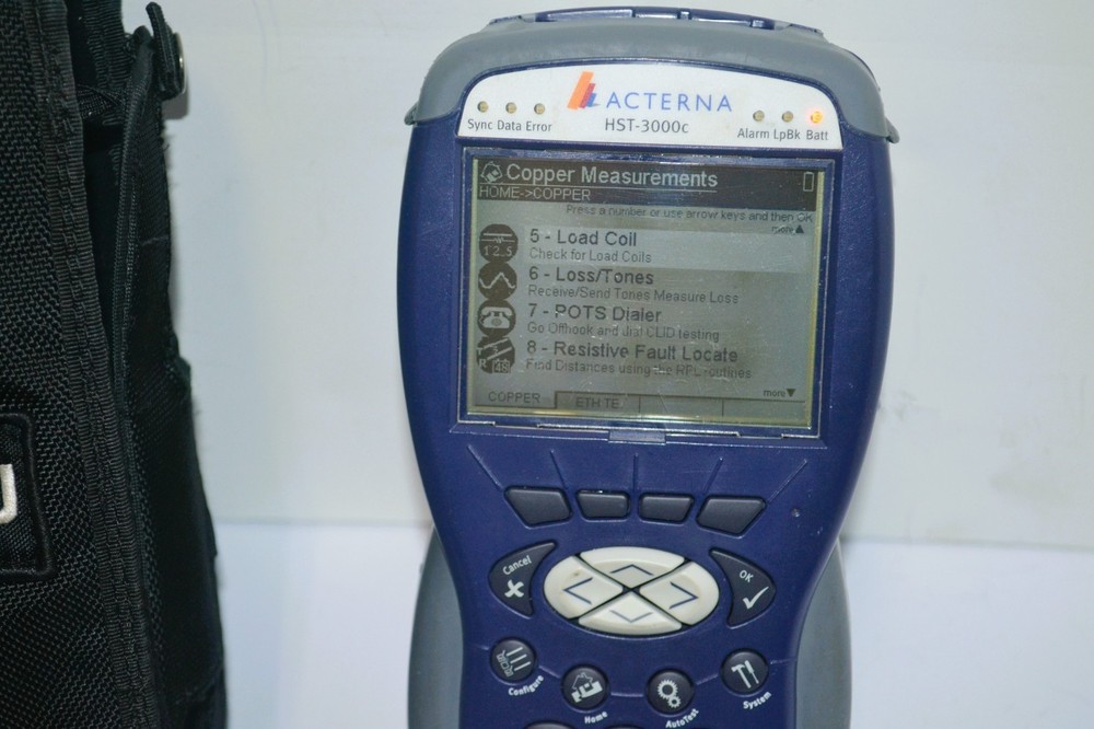 JDSU Acterna HST 3000c Tester 2500 3000 CU Sim