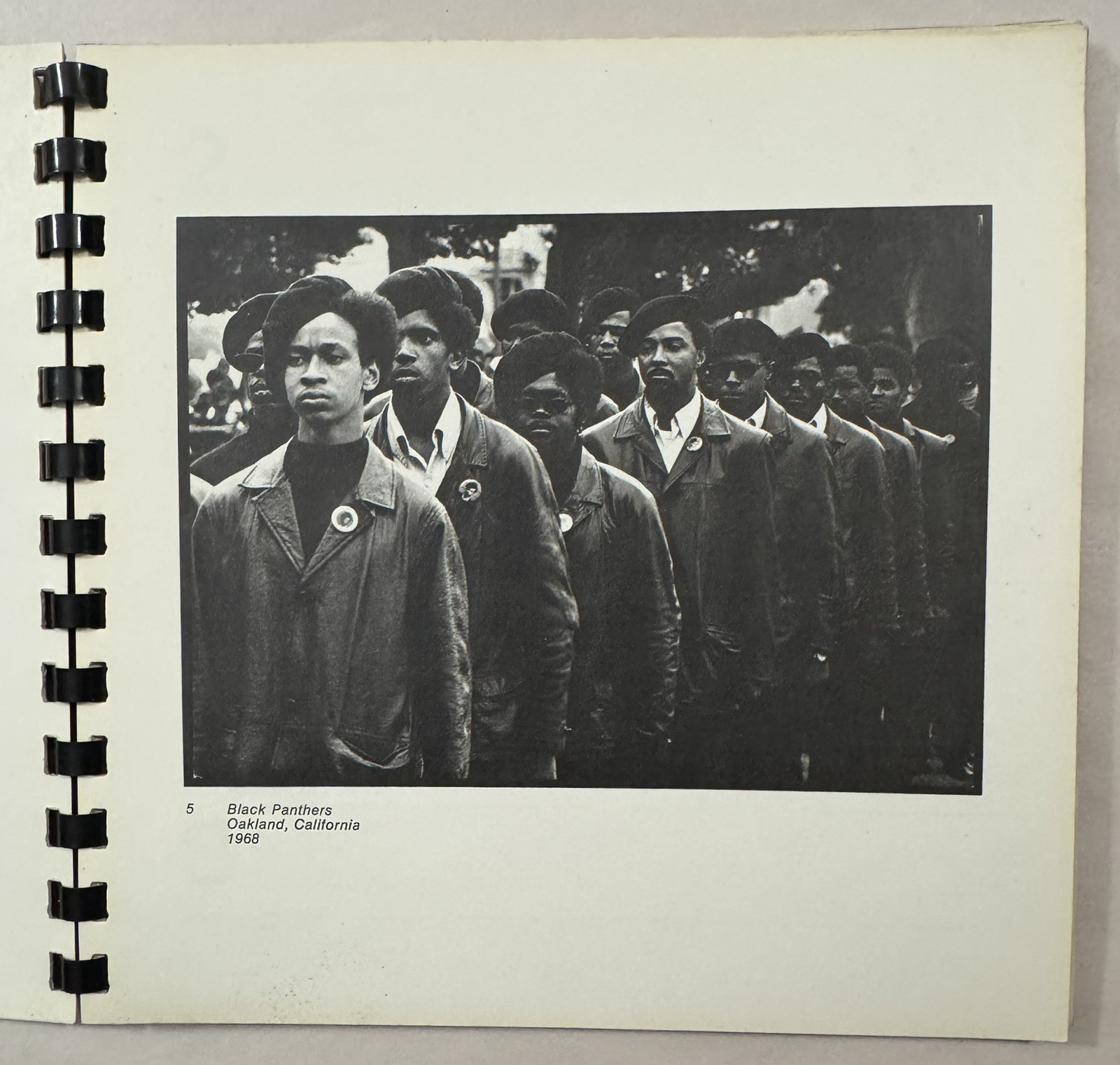 Vintage 1972 Winds of Change Calendar Black Panthers Counter Culture Photos