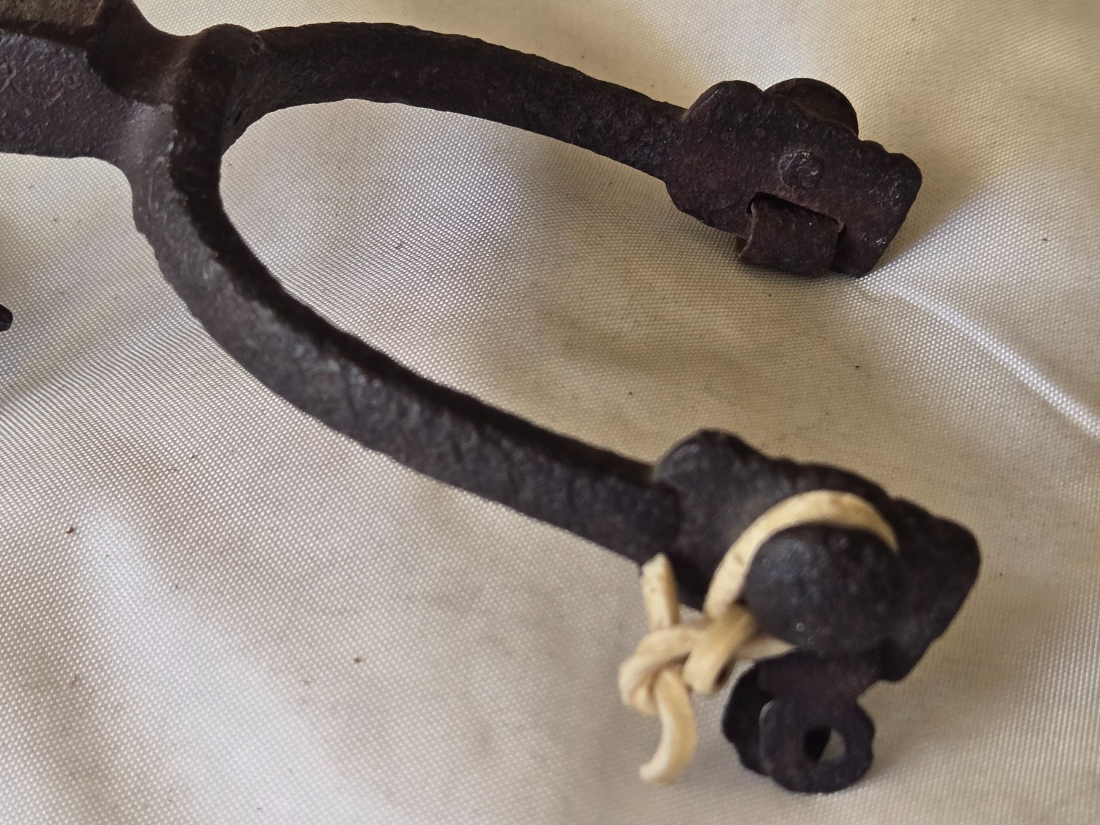 Antique 19th Century Barclay / Buermann Large Iron Spur