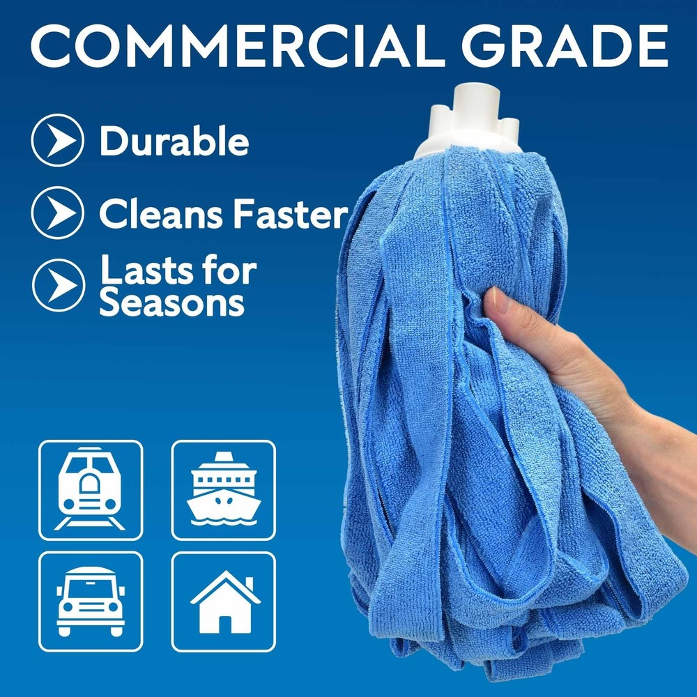 Matthew Microfiber Cloth Mop Compatible with Ceda Microfiber Cloth ... Fast Ship