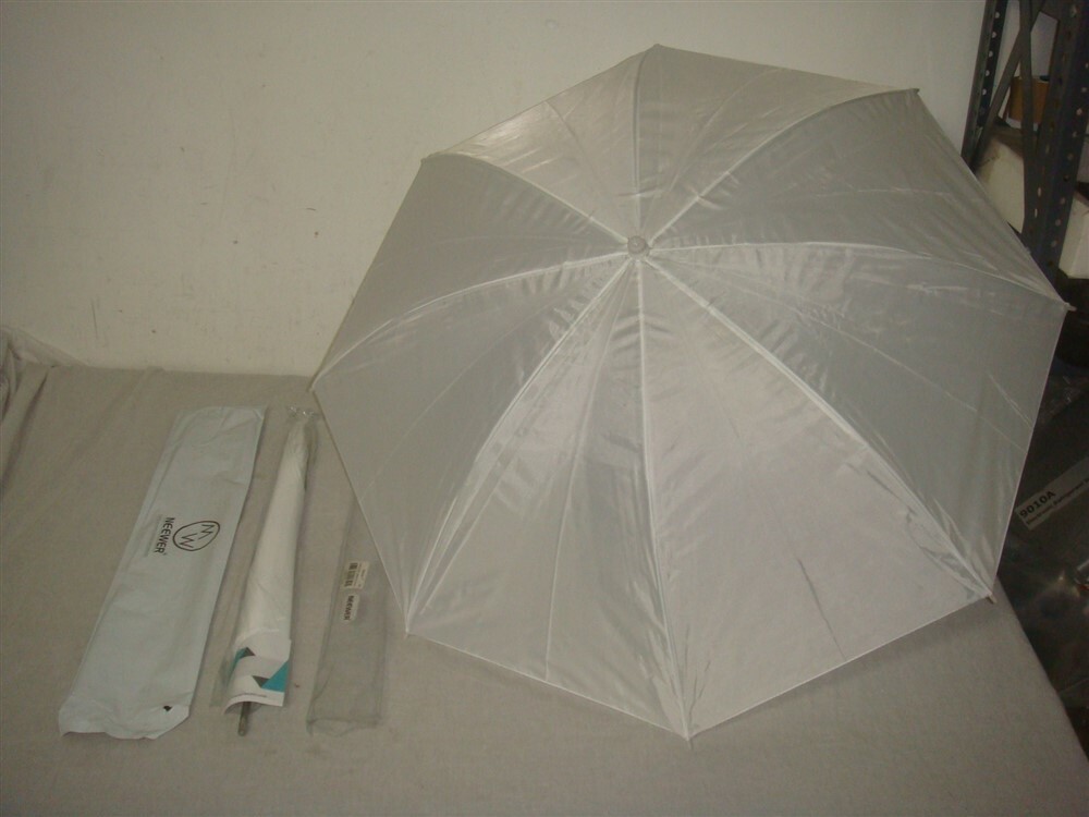 NEEWER 2 PACK 33" WHITE TRANSLUCENT UMBRELLA FOR STUDIO LIGHTING/FLASH SHOOTING