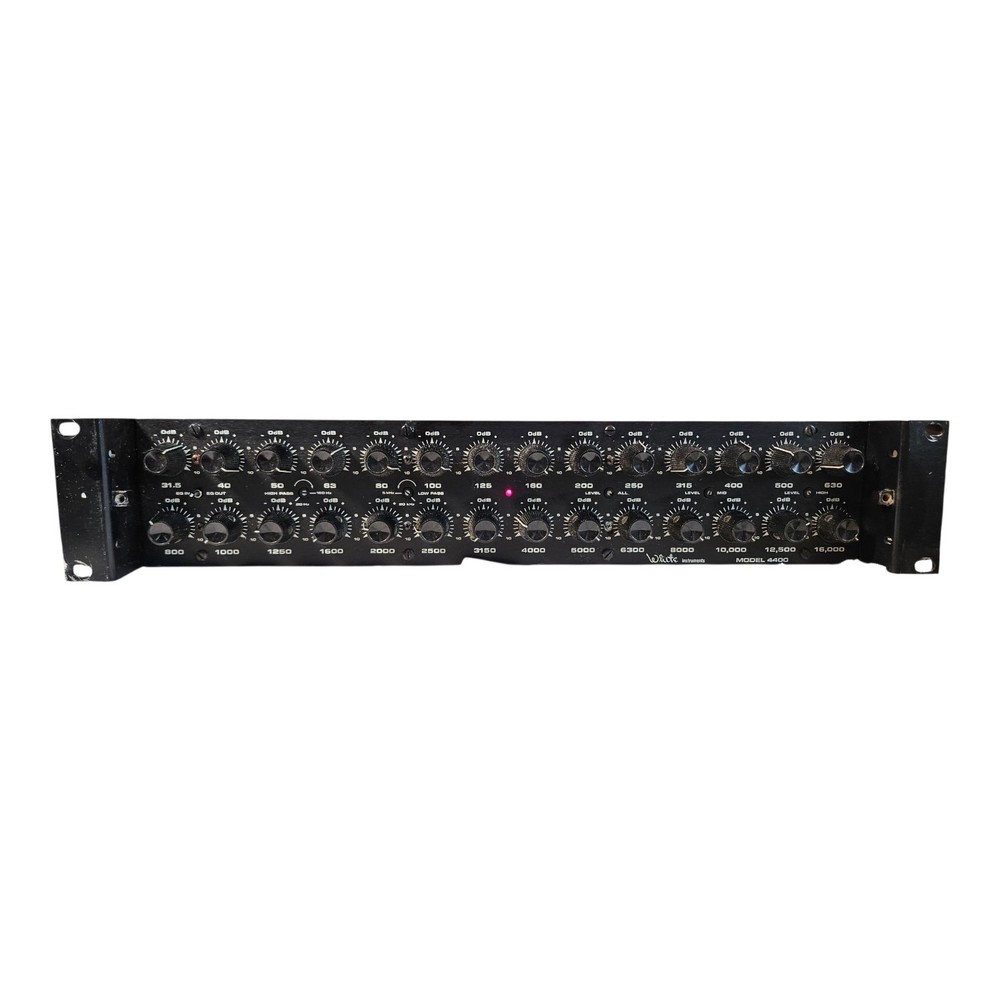 White Instruments Model 4400 Rack Mount Graphic Equalizer