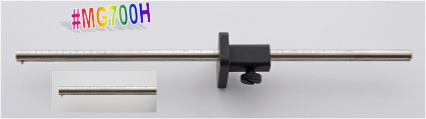 JBee Scriber bar with hardened guide and 7" SS eteched bars MG700H