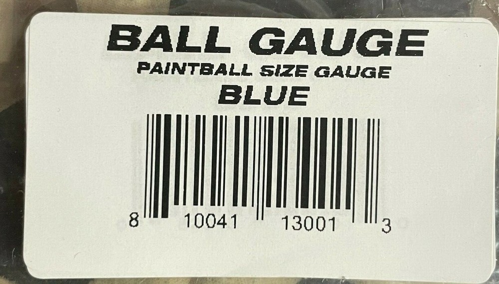 NEW Exalt Ball Sizer - Blue