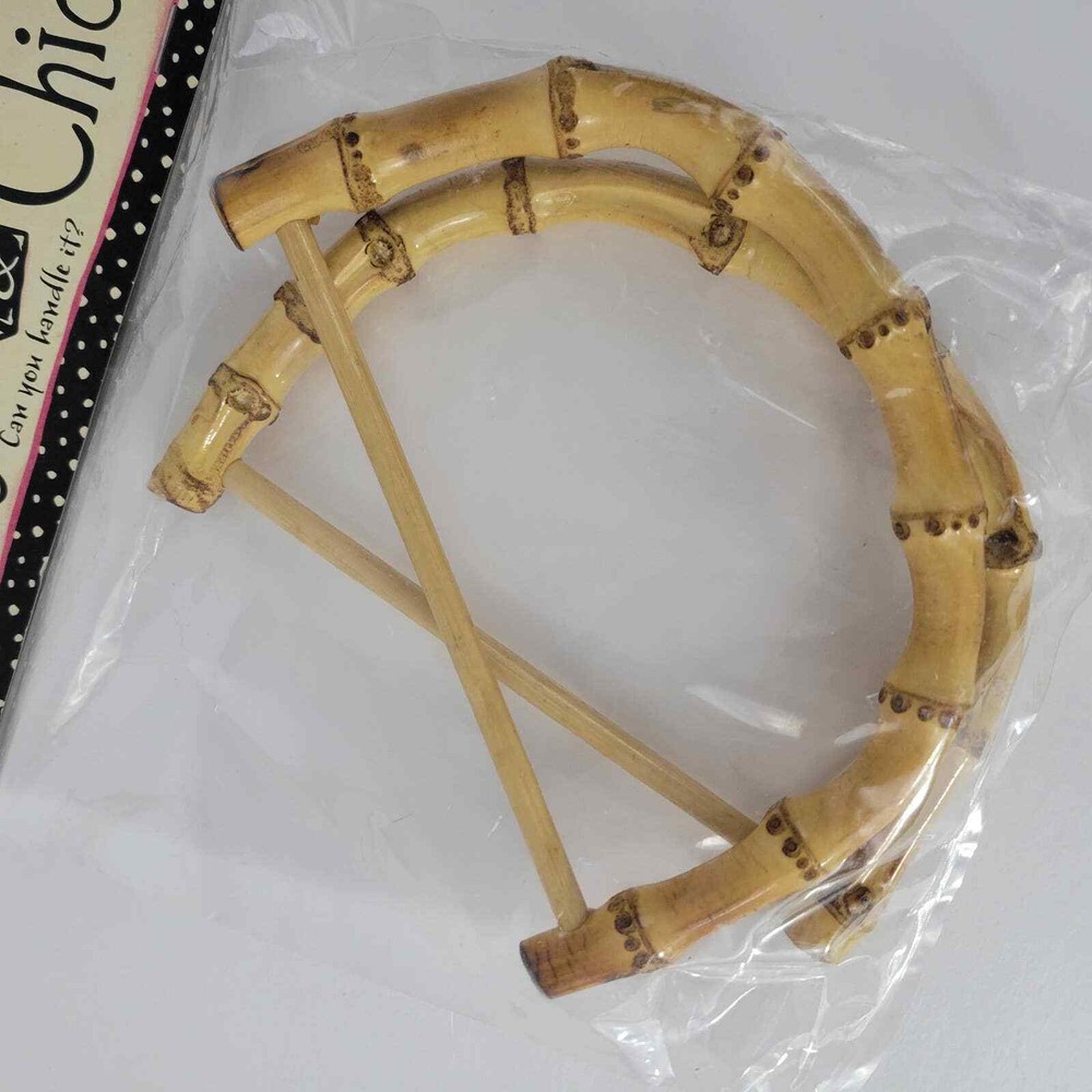 Unique Chic Bamboo Purse Handles