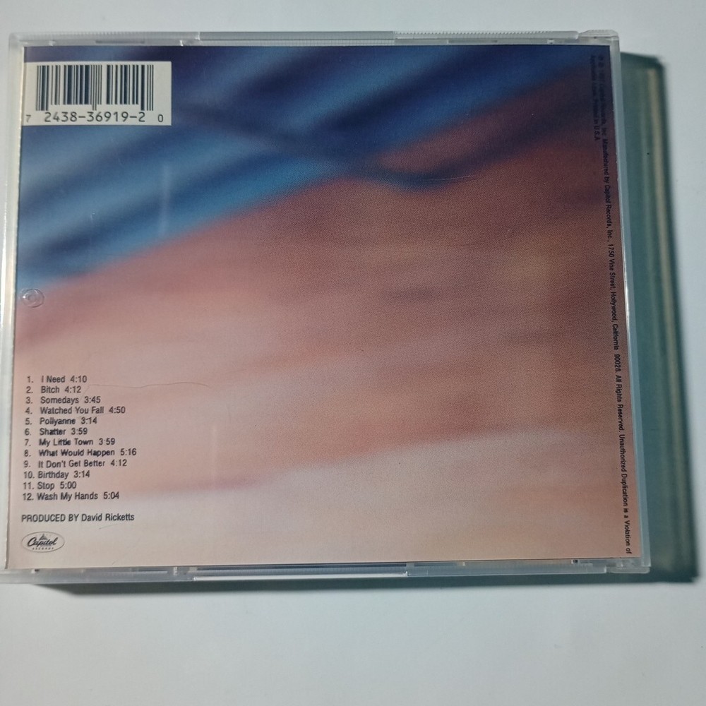 Meredith Brooks Blurring The Edges Signed Autograph CD With COA Proof