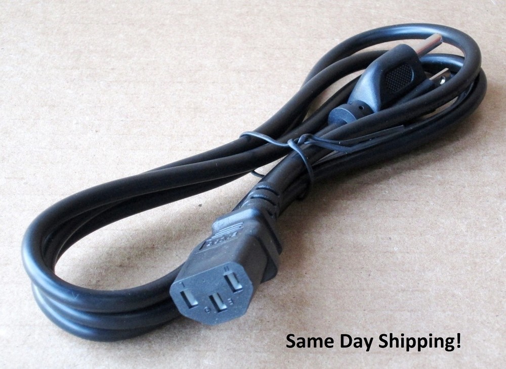 New 6 Ft. QSC PLX-3602 A/C Power Cord Cable Plug
