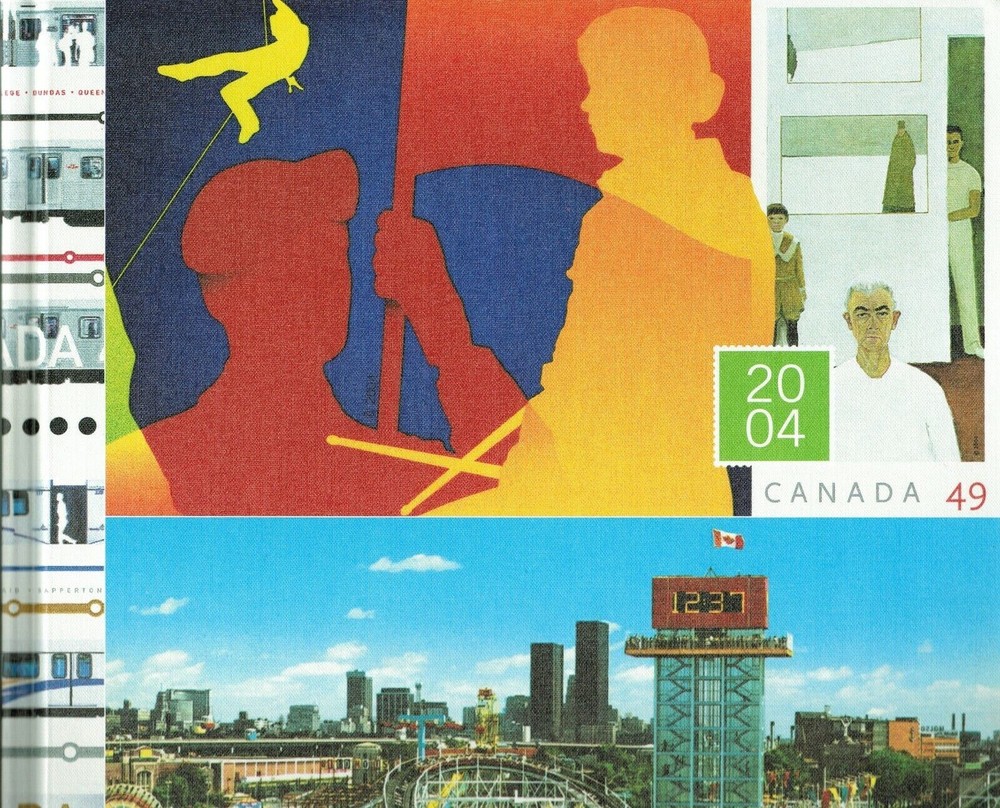 CANADA 2004 Annual / Yearly Stamp  Collection (Open)