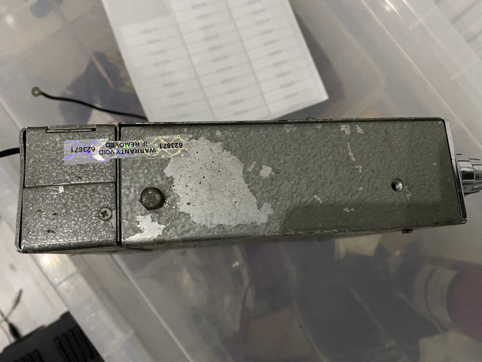 Motorola 818T chrome Car Radio Classic Vintage fully working