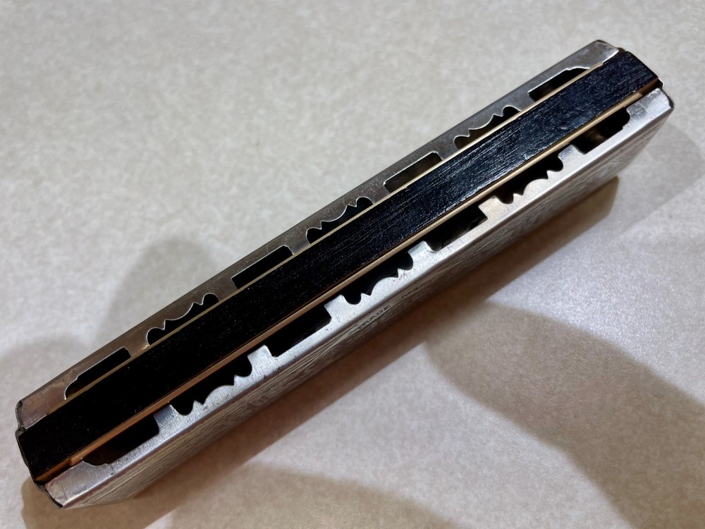 Harmonica Hohner Echo, antique, key of C