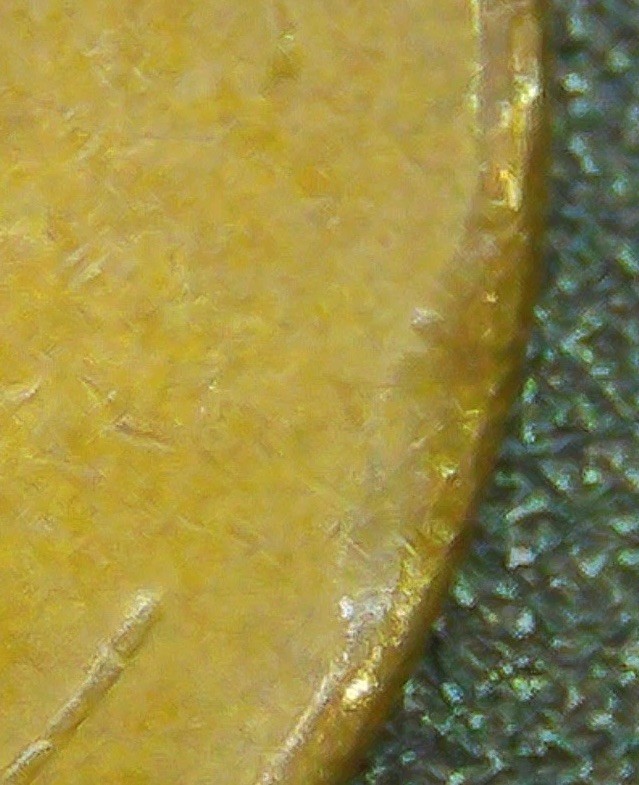 1952 S Wheat Cent “Small Clipped Planchette ”