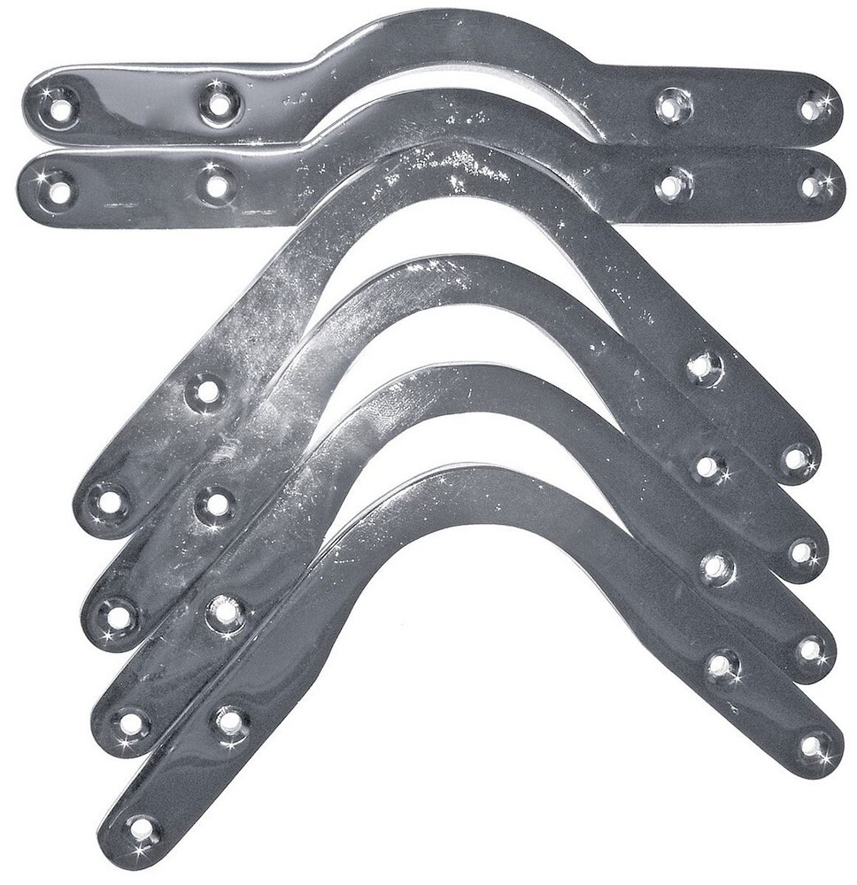 Pool Snooker Billiard Table Pocket Brackets Standard Screw Down Fitting Chrome