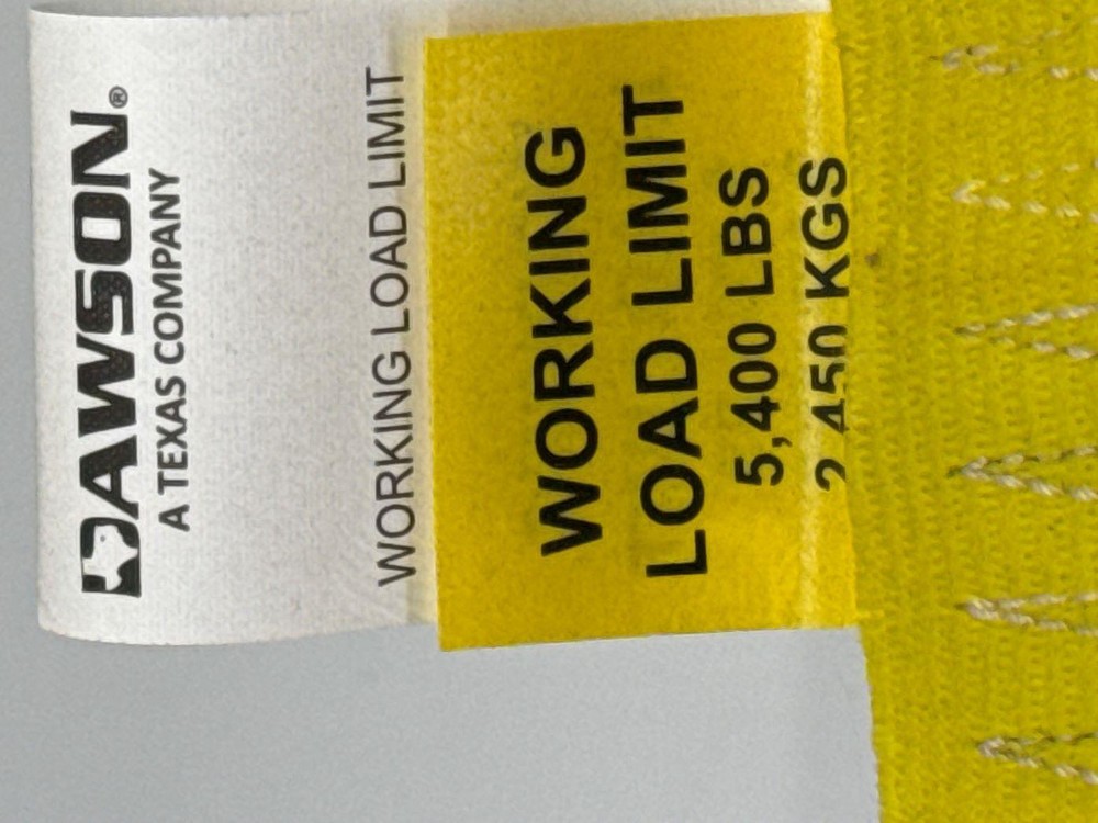 4”X35’ Winch Strap with Flat Hook 2 Pack