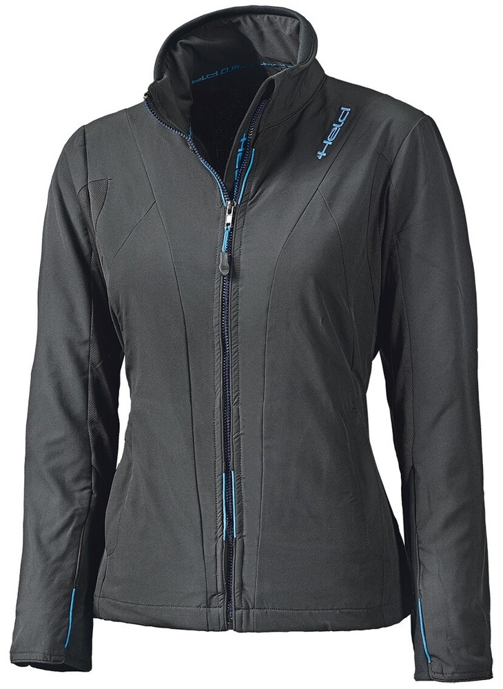 -HELD- Clip IN Windblocker Top Black Comfortable Ladies Softshell Functional
