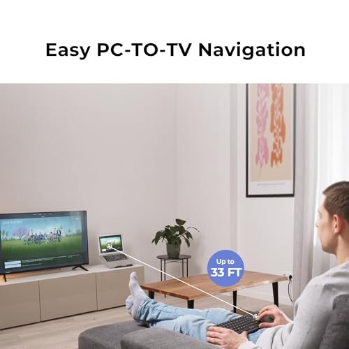 Portable Computer Keyboard with Trackpad, Rechargeable Bluetooth Keyboard S