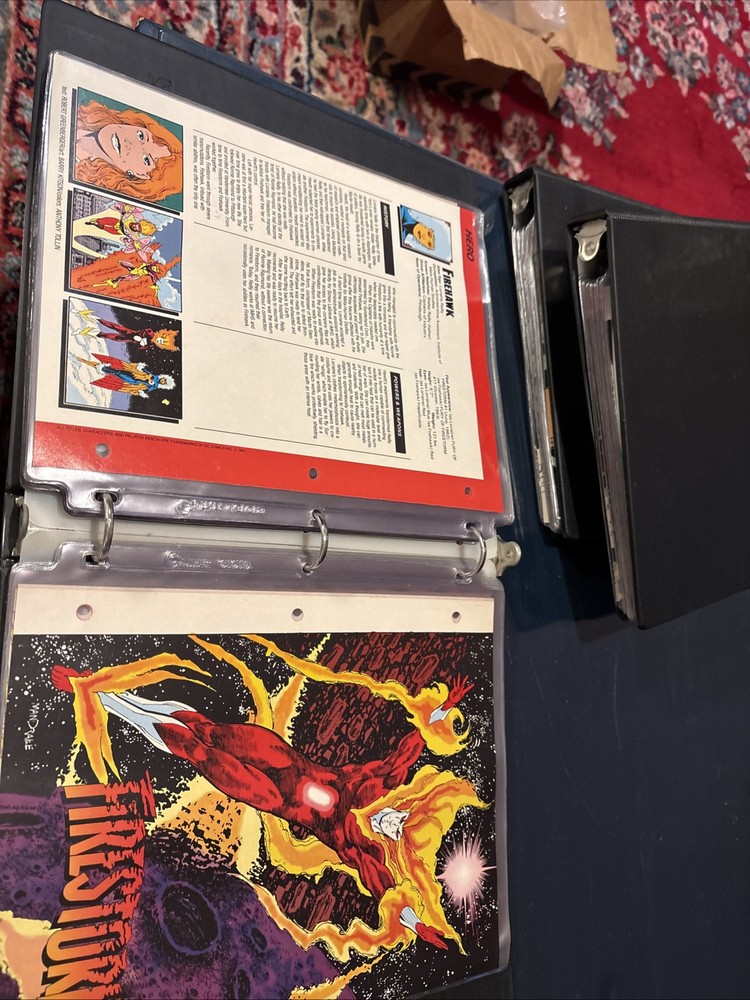 Comic Book Bio Binder