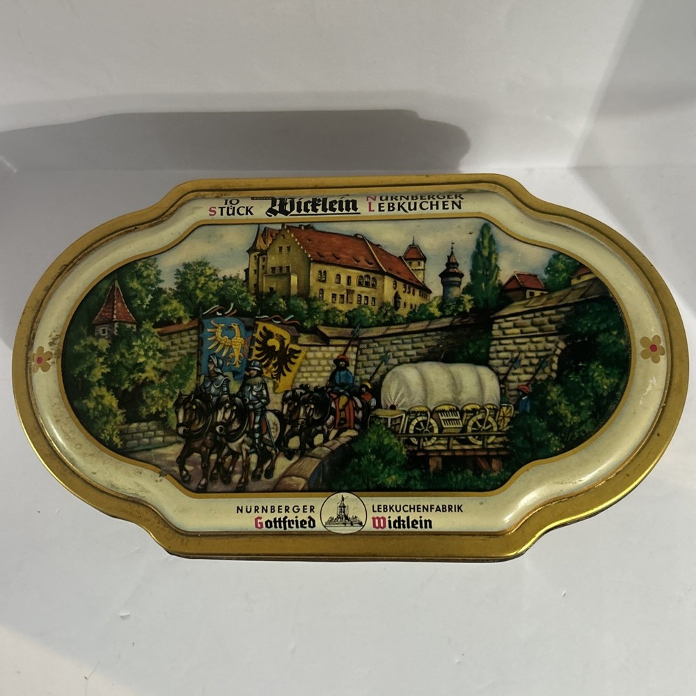 Nurnberger Lebkuchenfabrik GOTTFRIED WICKLEIN Tin