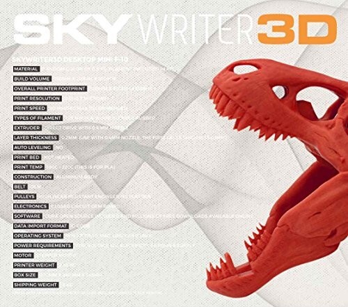 SkyWriter3D 3D printer V2