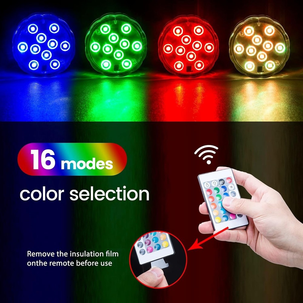 Boat Lights Wireless, Battery Powered Operated Marine Led Interior Light for ...