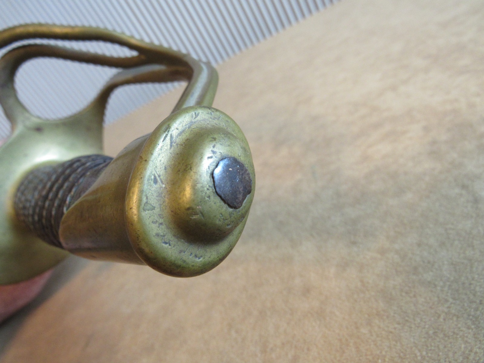 Civil War original Ames 1864 M 1860 Cavalry Saber Sword with Scabbard