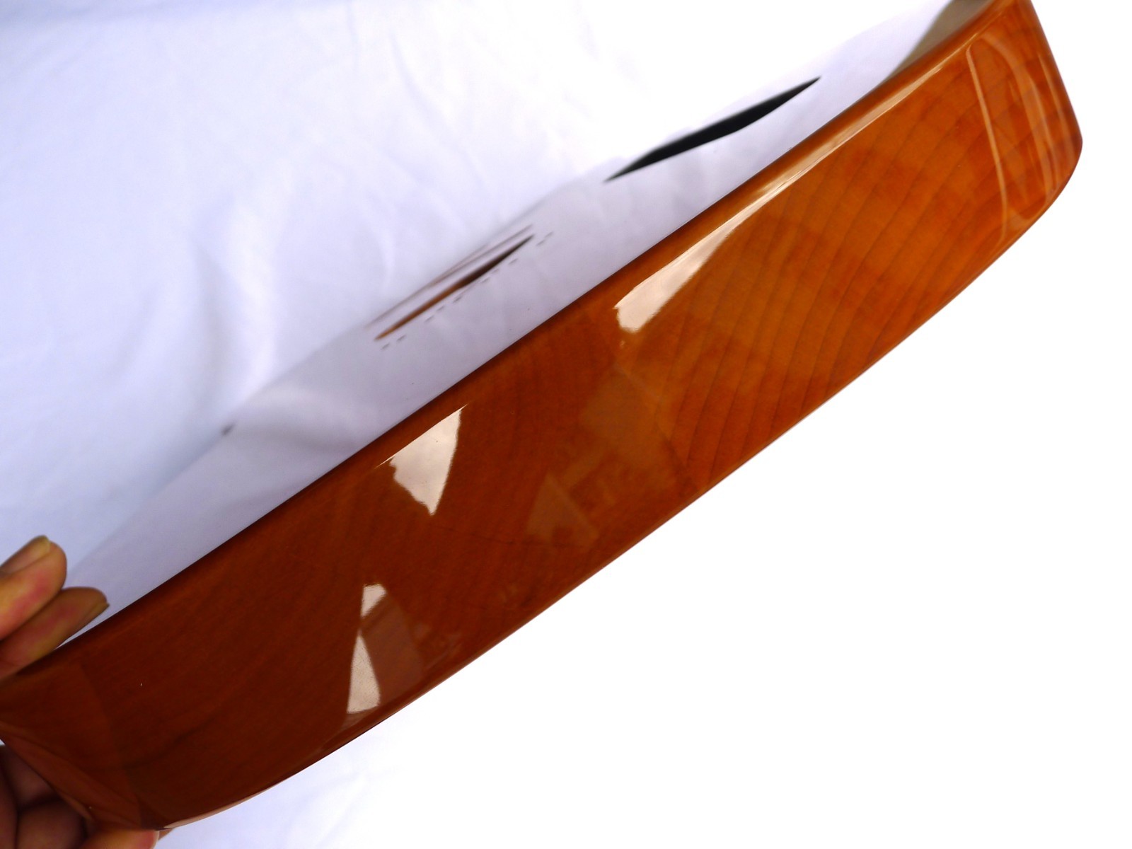 Tele Body 2 pcs Centre Joined North American Alder Trans Yellow Nitro ≦ 4.8Lbs