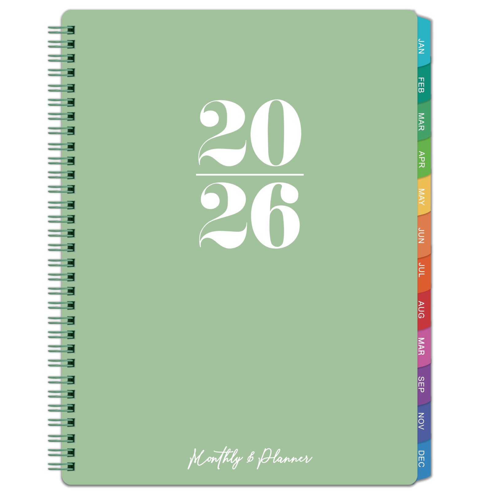 Monthly Planner 2026 - Monthly Planner/Calendar from JAN. 2026 - DEC. 2026, wit