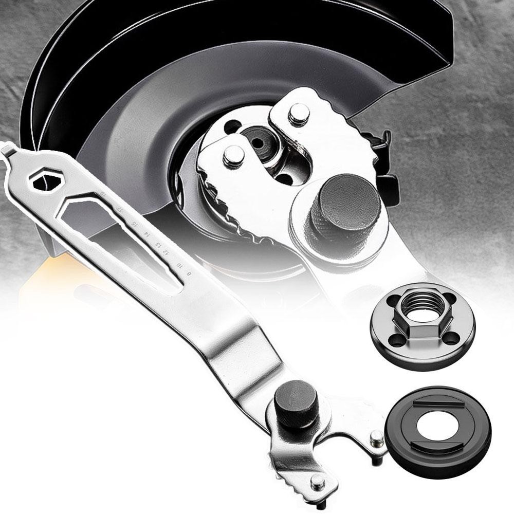 Universal Angle Grinder Wrench Adjustable Multifunctional Heavy-Duty Wrench E7E5