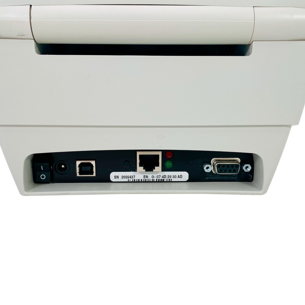 TESTED Zebra TLP 2844-Z Thermal Transfer Barcode Label Printer USB Serial LAN