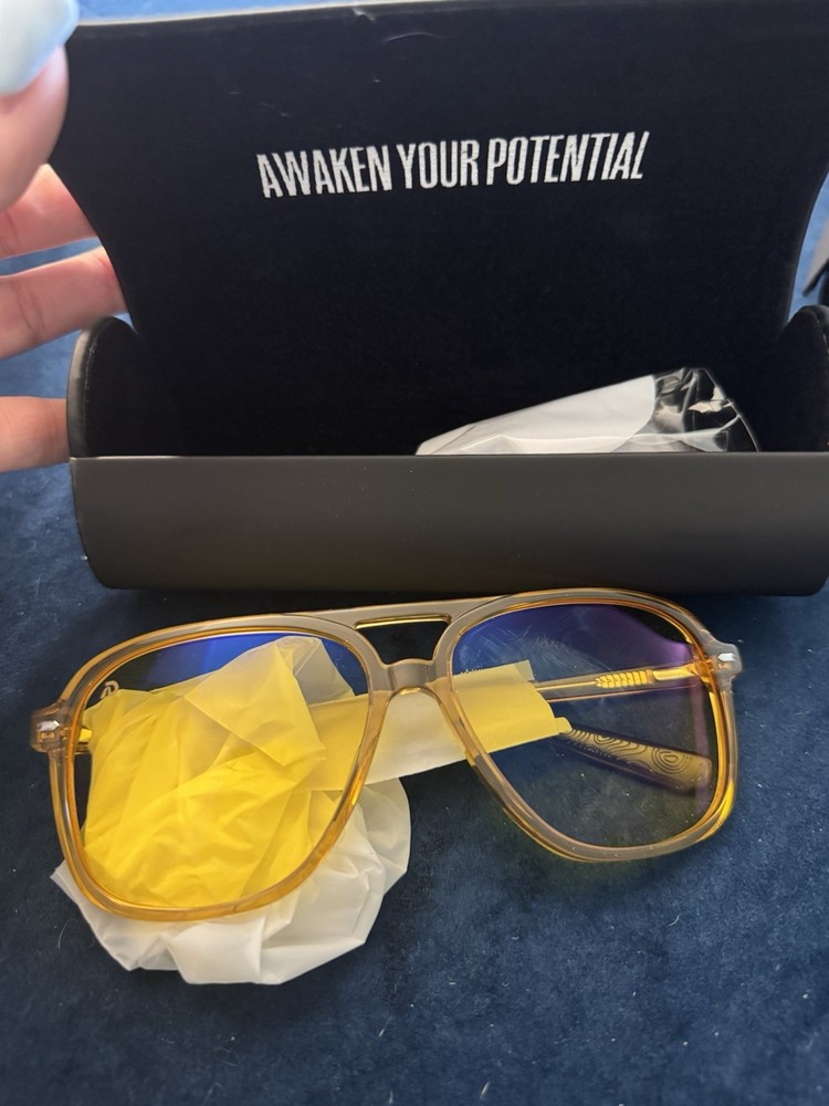 DREAM RECOVERY Blue Light Blocking Glasses for Computer, Gaming, Screen Fatig...