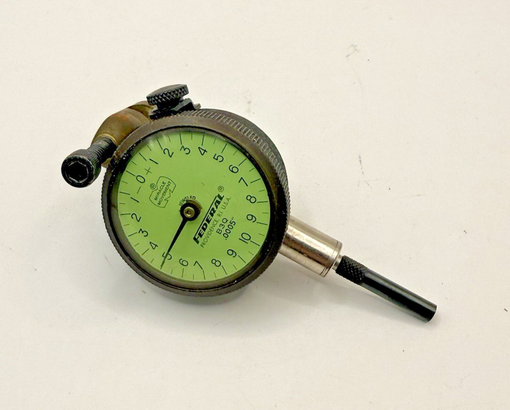 FEDERAL B3Q .0005" GRAD DIAL INDICATOR