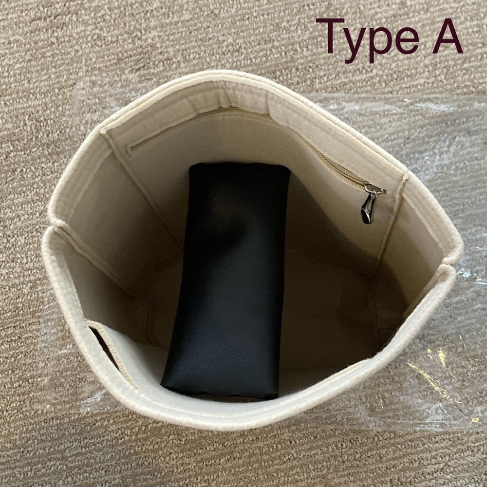 LV Large Bucket Bag GM Organizer/Shaper/Insert replace leather vachetta Strap