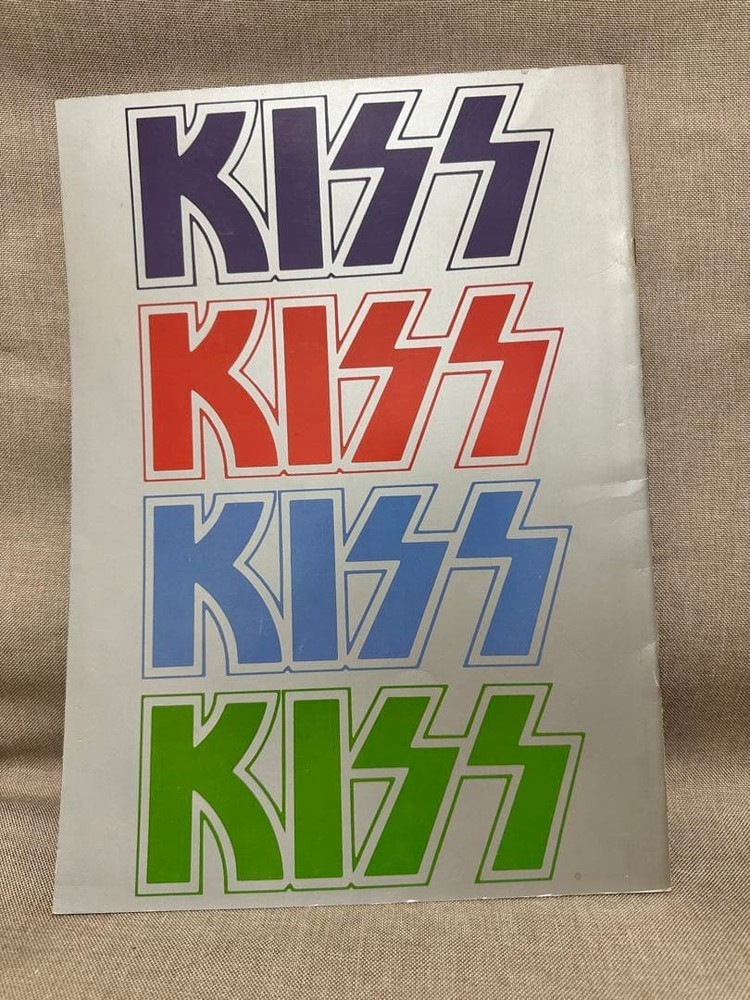 KISS Dynasty Tour 1979 Official Tour Program Book Original 4 Members