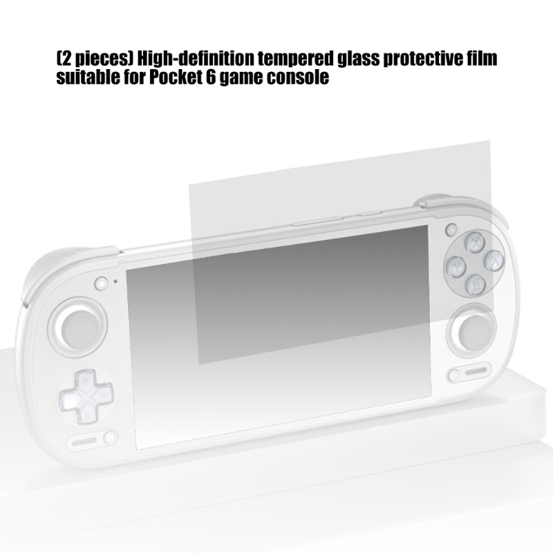 2pcs Tempered Glass Screen Protector for 6 Screen Protective Film