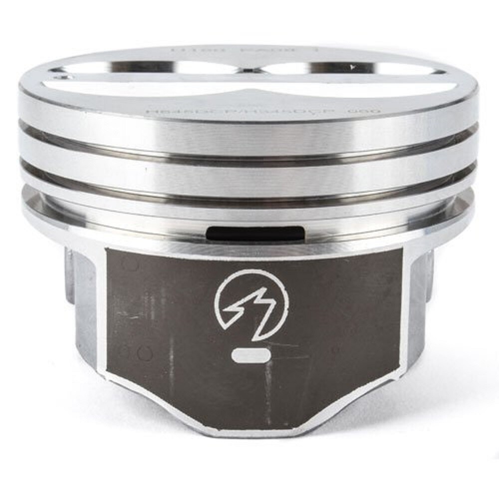 Pistons and MOLY Rings Combo kit compatible with Chevrolet SBC SB 350 5.7L