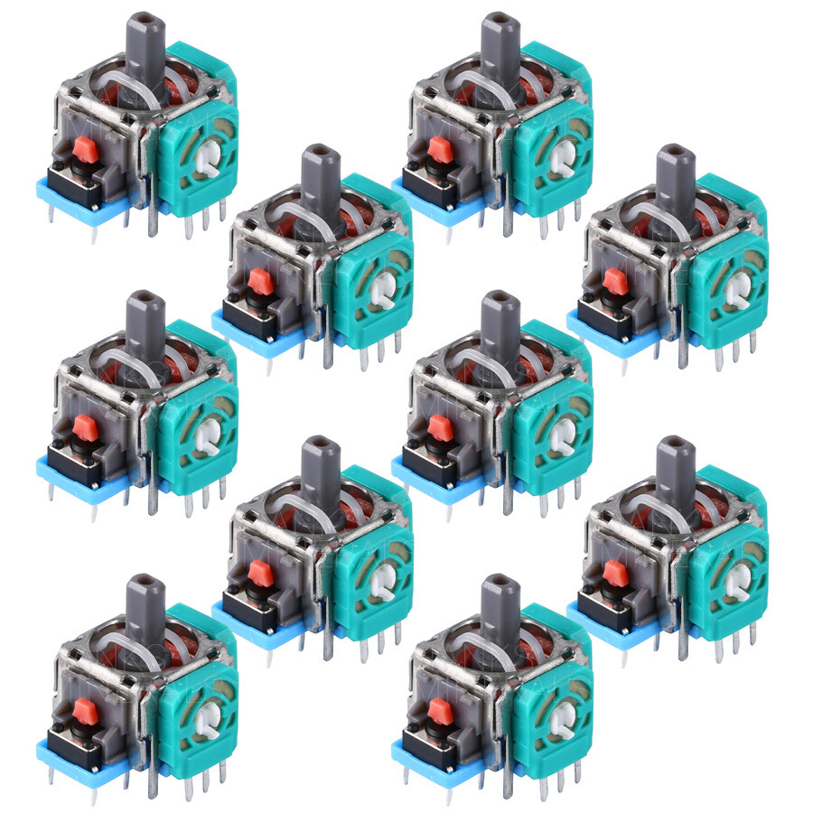 10x Analog Stick Joystick Replacement For PS4 Dualshock Xbox One S/X Controller