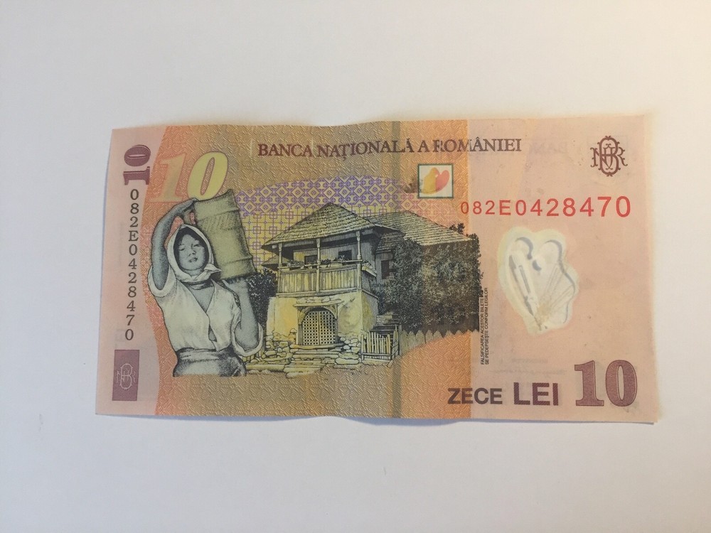 Ticket Romania 10 Lei 2008