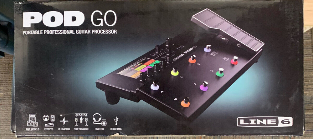 Pod Go Line 6 Portable Professional Guitar Processor