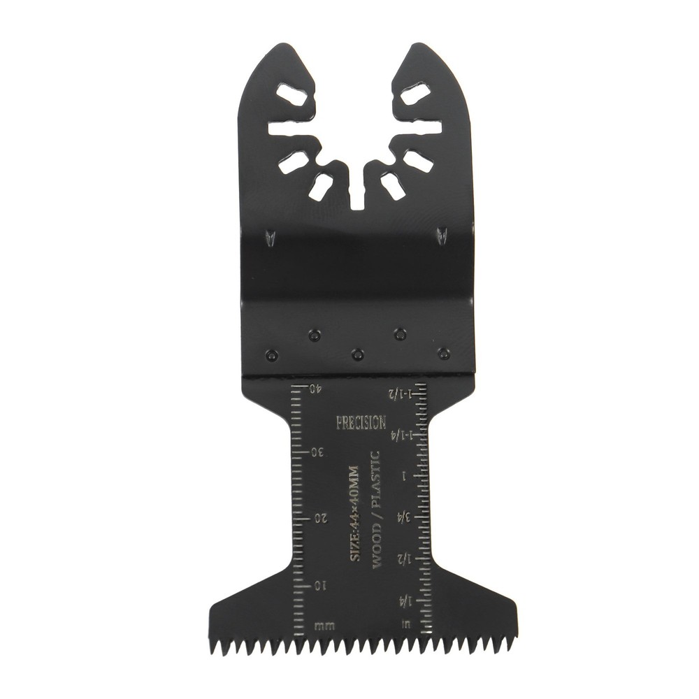 Black 55PCS 6 Types Universal Titanium Oscillating Saw Blades Multitool Blade