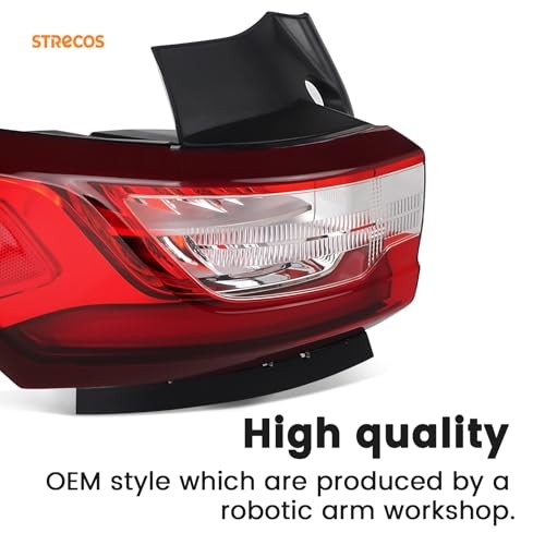 LED Tail Light Assembly Compatible with Chevy 2018-2021 Left Driver Side