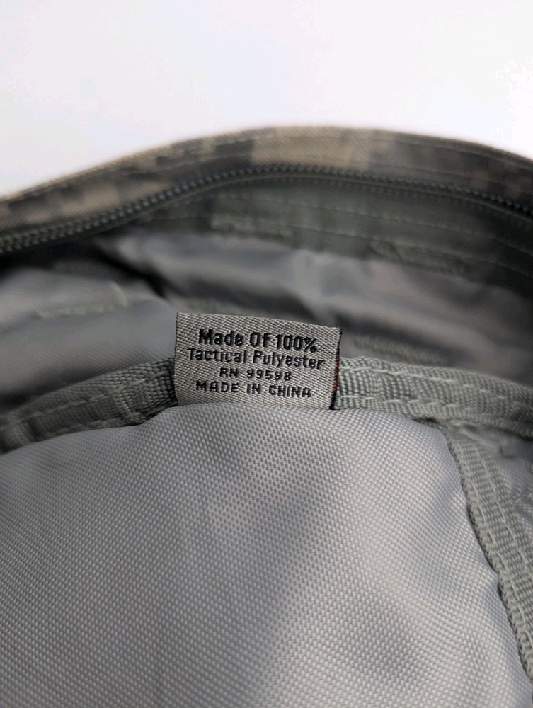 Fox Tactical Multi Cam Backpack With Paracord Zipper Pulls And 3 Zip Pockets