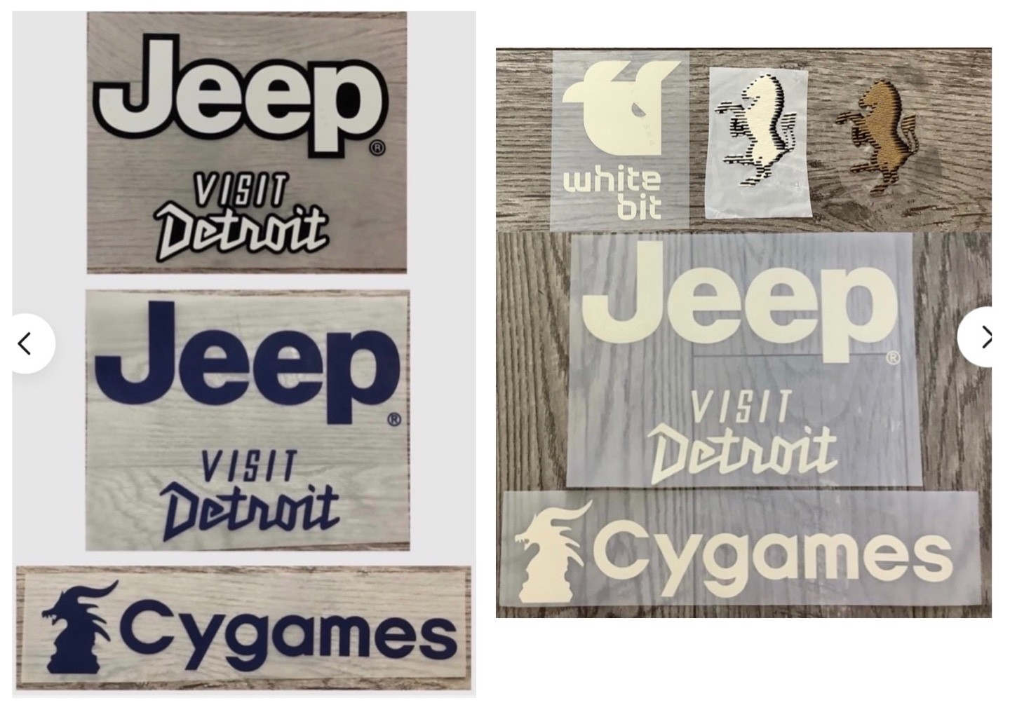 2025-26 JUVENTUS Sponsor JEEP VISIT DETROIT  patches 2.5” H * 11.5” W