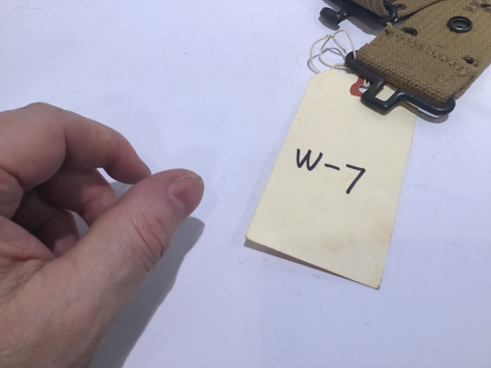 M1936 US British Made Pistol Belt W7